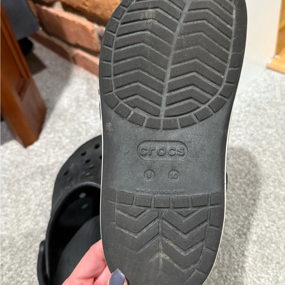 Crocs Unisex-Adult Bayaband Clogs M8 W10‎